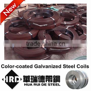Color coated Galvanized Steel Strip Manufacturers-HUA RUI DE STEEL TRADING