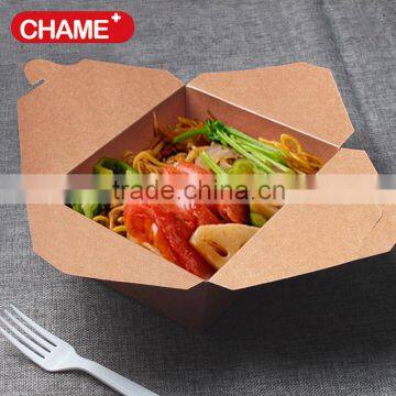 Fast food paper packaging,wholesale paper noodle box design,food paper box