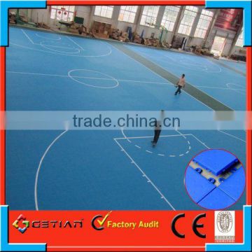 interlocking price court floor basket ball in Guangdong