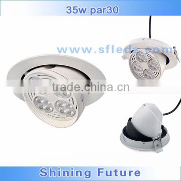 energy saving surface mounted dimmable 35W greenhouses 12v rv led ceiling lights led downlight lighting