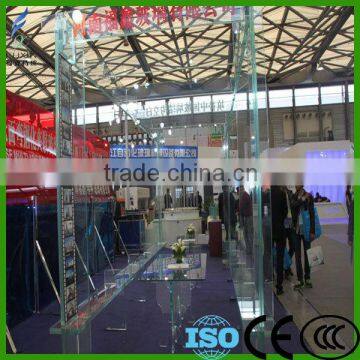 6.38mm-50mm clear or colored laminated glass price, sandwich glass price