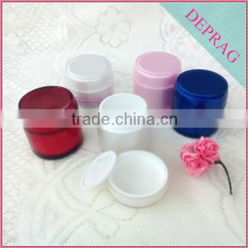 2016 new white 3OZ plastic container for cosmetic set