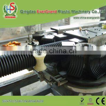 Sample Project Showed Sewage Double Wall Corrugated Pipe Making Line