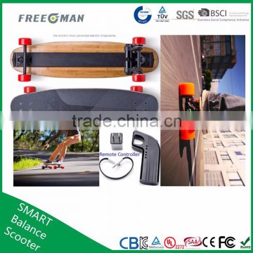 Freeman Canadian 4 wheels electric wheel hub motor Maple Skateboard Long Board