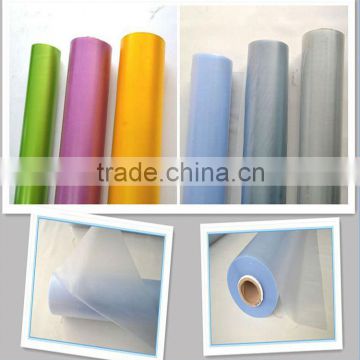 Frosted Film Micron PVC Film Rolls with various Colors