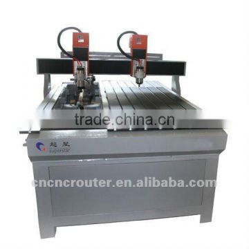 CNC Router with roatry