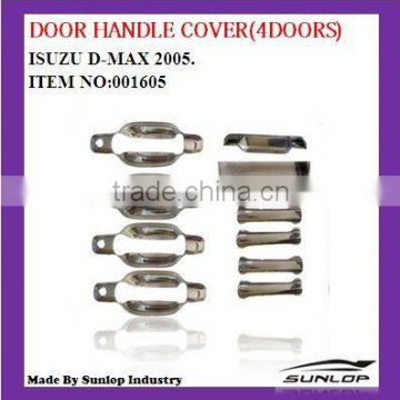 for D-max auto accessories door handle cover(4doors) #001605 for D-max 2002-2008