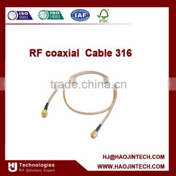 coaxial cable rg316 RF Pigtail Coaxial Cable assembly