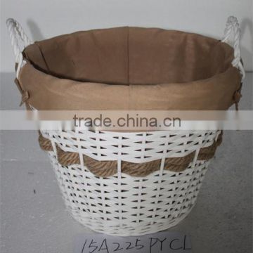 high quality customized wooden laundry basket
