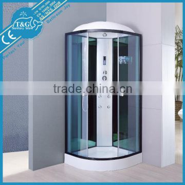 China new products free standing bi-fold shower screens