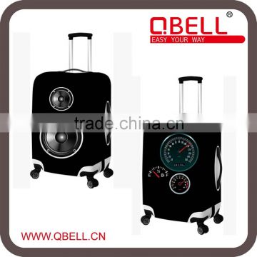 New Designs Polyester spandex Luggage trolley case Cover,Protectable /waterproof luggage cover