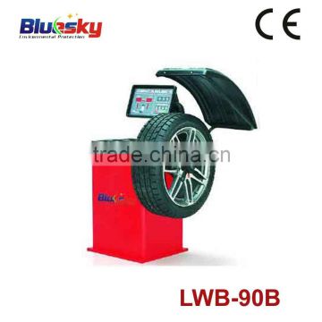 LWB-90B best selling full automatic used wheel balancer