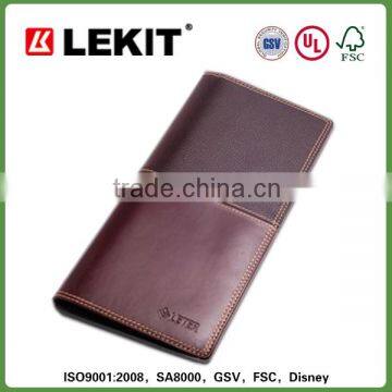 Slim custom Leather Business Card Case