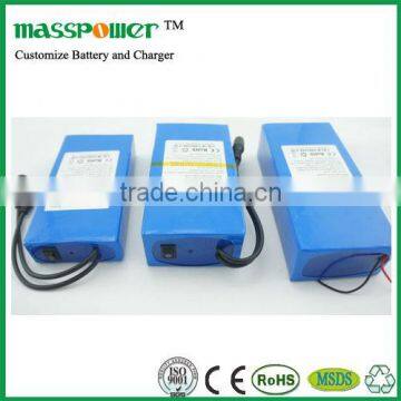 Safety 36 volt 12ah li ion battery