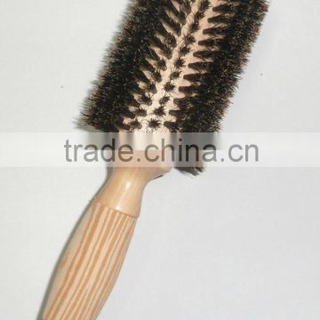 High quality wooden bristle hair brush