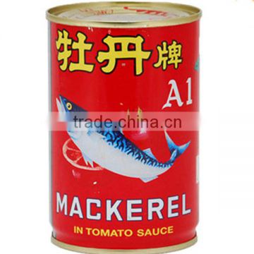 mackerel tin fish in tomato sauce for sale