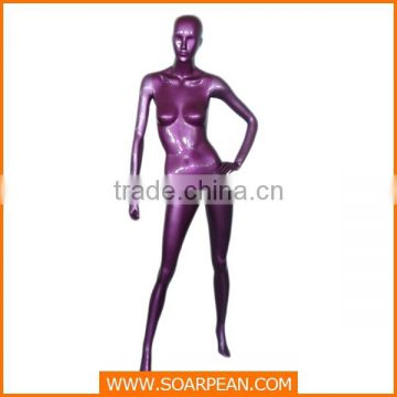 New Products Fiberglass Stand Lifelike Female Mannequin