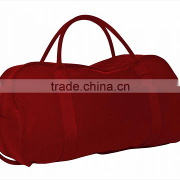 promotional cotton carry on duffle and travel canvas duffle bag