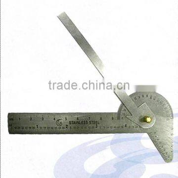 64ths graduations and millimeters goniometer ruler gauge