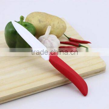 Red Handle Ceramic Peeling Knife for Fruits/ Vegetables
