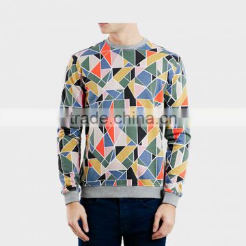 100% Cotton Geometry Men's Sweater