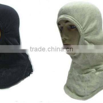 Permanent flame retardant headgears