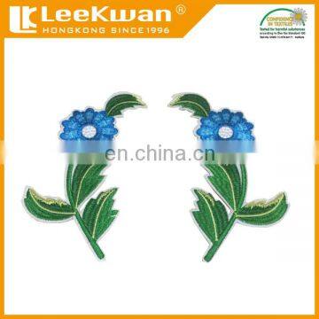 Blue Flower Applique