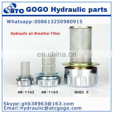 Reputable QUQ Hydraulic air Breather Filter Mounted on the Oil Tank