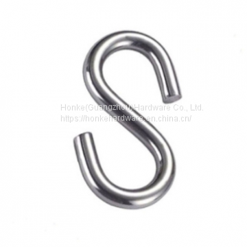 304 Stainless Steel S Shape Hanging Meat Hook For Sail Boats And Yachts