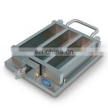 Three Gang Concrete Test Cube Mould Prism Test Mould 40*40*160mm for linear shrinkage
