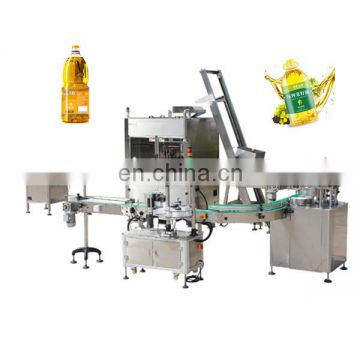 Automatic edible oil filling machine, piston type canning equipment, olive liquid oil filling machine production line