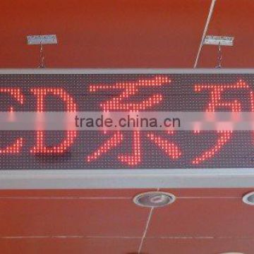 doubleside moving LED display sign