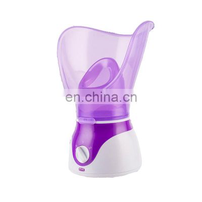Factory Directly OEM 130W 50ML Portable Mini Facial Steamer Hot Vapor Ozone Face Steamer With Overheat Protection Device