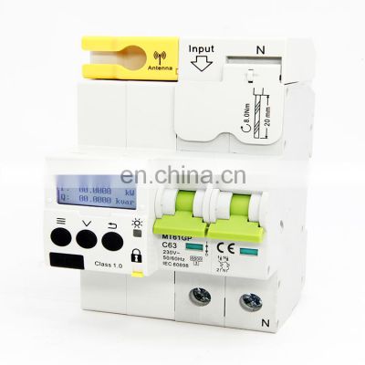 matis Prepaid online remote control monitoring wifi energy meter with lock