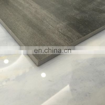 600x600 Dark Grey stone grain matt tile flooring