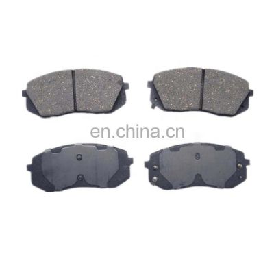 High quality good Brake pad material semi-metallic disc pad D1295 for Hyundai Korean vehicle