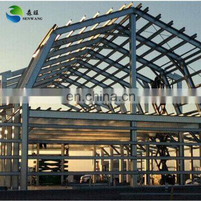 Galvanized light frame prefab warehouse steel structure shed steel buildings for rent