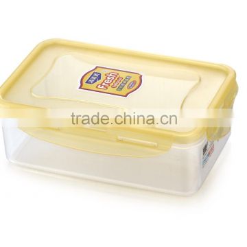 Hot Selling airtight Square Plastic Microwave Food Storage container Lunch Box