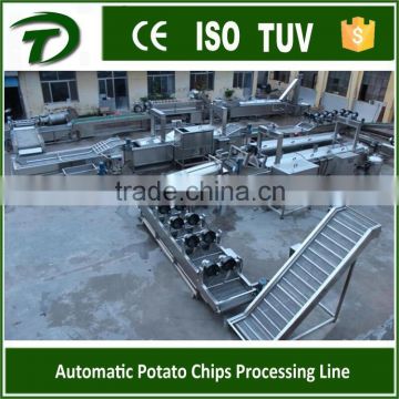 fully automatic industrial potato chips making machine