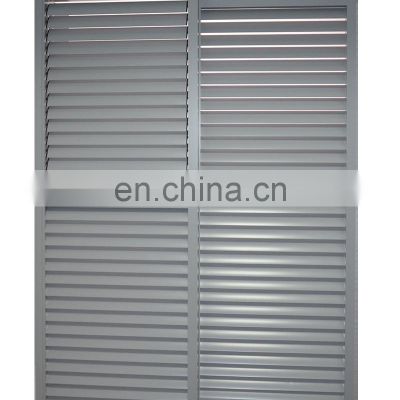 china Hot sale window pvc hurricane plantation shutters from china with DADE testing
