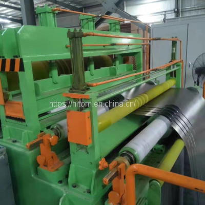 High Accuracy High Speed Steel Coil Slitter Line with Max Speed 200m/min