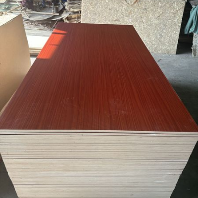 Building Material High Gloss MDF Board with Melamine Paper Faced/UV MDF for Furniture