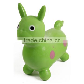 Small inflatable pvc jumping animal toys