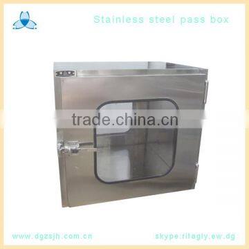 Mechanical interlock stainless steel pass box for clean room