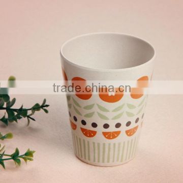 Anhui wholesale high quility Custom Decals bamboo fibre coffer mug,400ml water cup