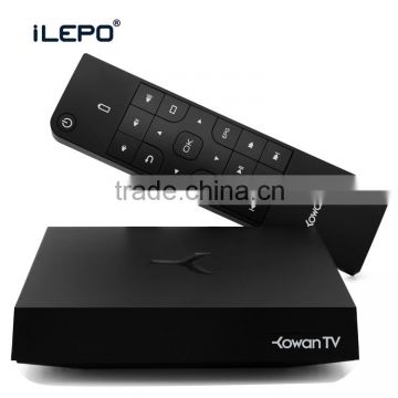 YOWANTV Linux Embedded Media OS amlogic S812 CPU smart tvbox with adsl support