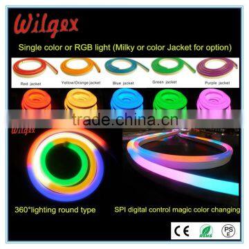 IP65 Waterproof LED Rope Tube CE ROHS Approved