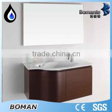 cheap brown simple bathroom cabinet
