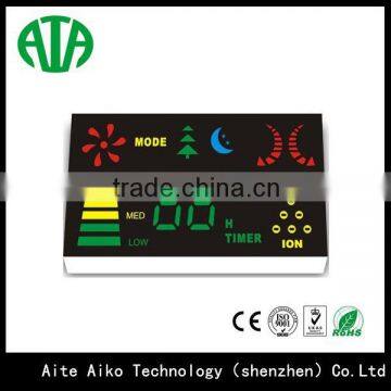 multicolor LED customized 7 segment digit display sevem segmemt