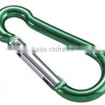 Green Color Snap Hook Aluminium